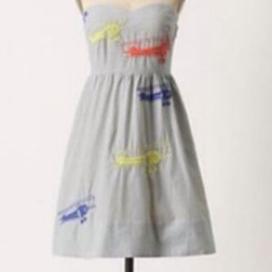 Anthropologie Wright Dress Moulinette Soeurs